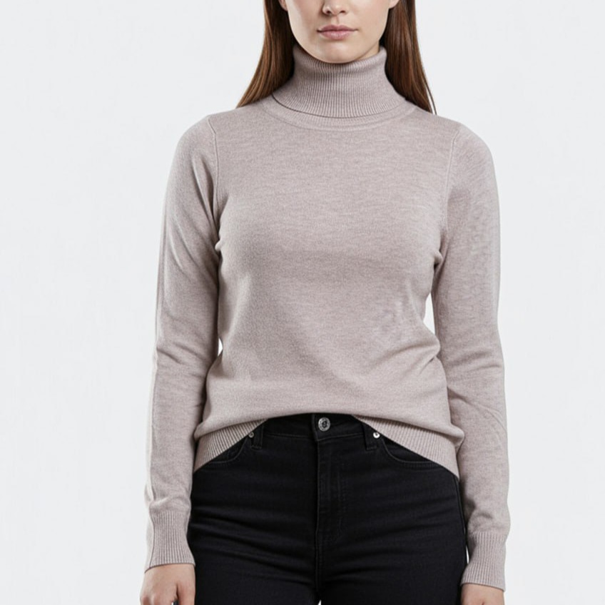 بافت یقه اسکی زنانه جنس گپ